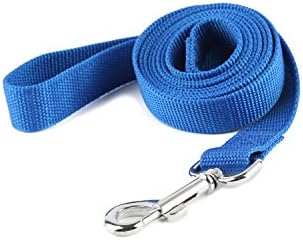 Strong Durable Nylon Dog Training Leash, Traction Rope, 4Ft /5 Foot /6 Feet Long, 5/8 inch 3/4 Inch 1 Inch Wide, for Small and Medium Dogs