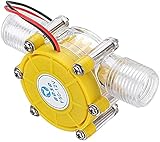 Water Flow Turbine Generator - Hydroelectric Micro Hydro 1/2 Inch Portable Water Charger (12V)
