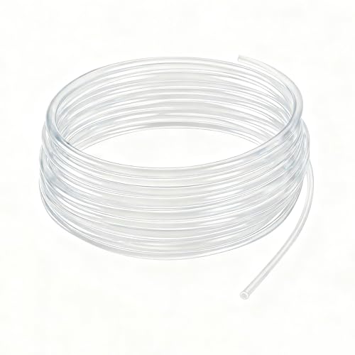 Materiali di alta qualità: il tubo Nasxkji è realizzato in silicone alimentare di alta qualità, flessibile ed elastico, anti-torsione e non facile da deformare, durevole, non facile da indossare. Il tubo in gomma Nasxkji ha una buona resistenza alla corrosione e all'ossidazione ed è stabile e affidabile per un uso a lungo termine. Il tubo in silicone Nasxkji ha uno spessore uniforme della parete, in modo che il liquido scorra senza intoppi e non sia facile da intasare.
