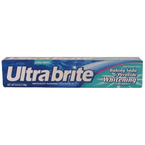 Ultra Brite Bk Sda Size 6z Ultrabrite Baking Soda & Peroxide Whitening Toothpaste