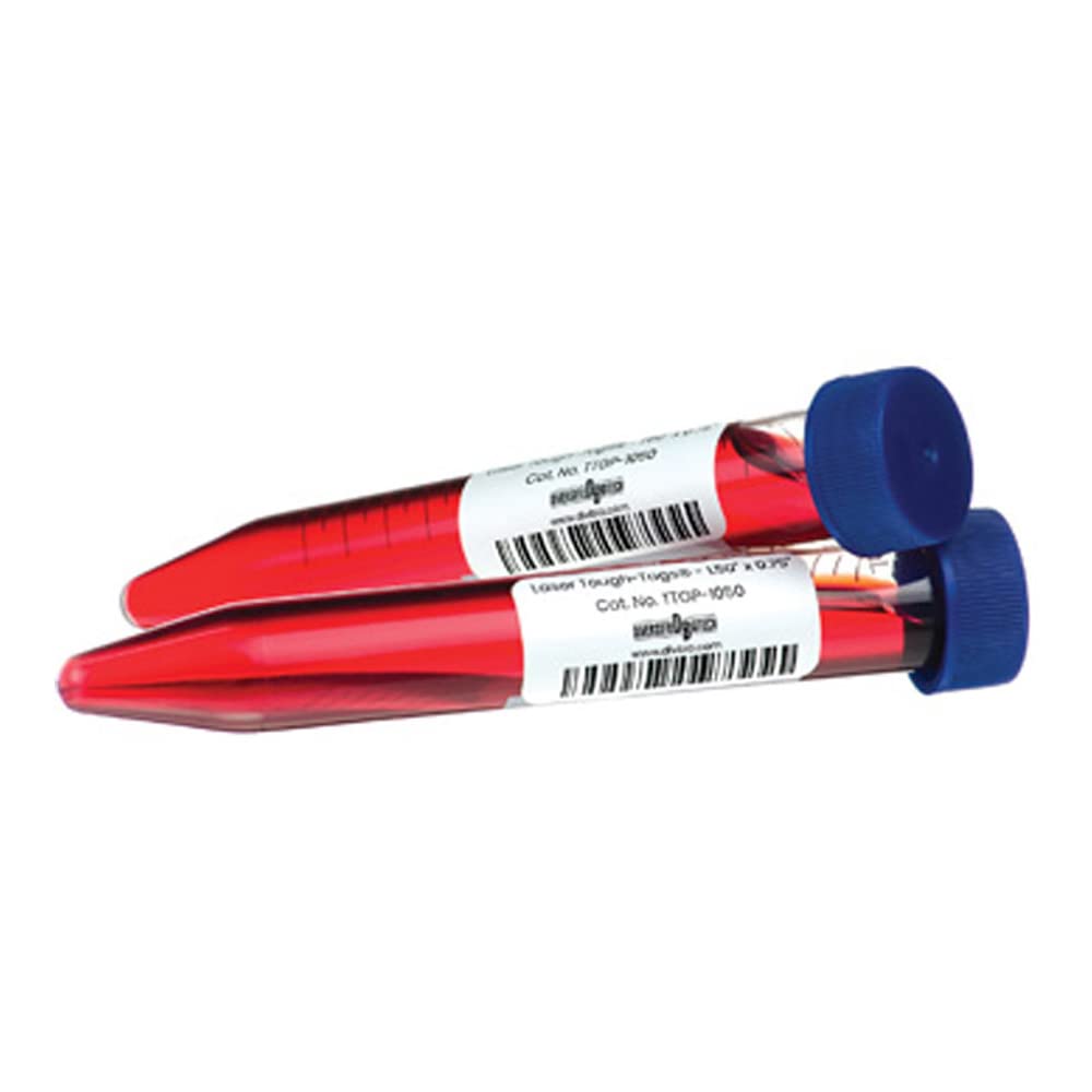Diversified Biotech ToughTags TTGP1050Y Laser Label, 1.50" Length x
