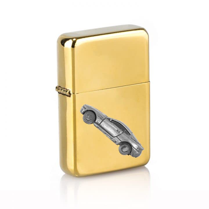 Briquet à essence 3D coupe-vent rechargeable Ast Mart DBS Bond avec clapet