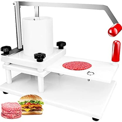 VEVOR Burgerpresse Edelstahl Burger Pattie Presse Gewerbliche 545 x 300 x 413 mm für Schnellrestaurant usw.