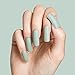 KISS 100 Tips False Nail Kit, Curve Overlap Style, Long Length, Long Lasting Fake Nail Tips, DIY Home Manicure Set with Nail Glue 3 g / 0.11 oz. and 100 Artificial Nails in 10 Sizes