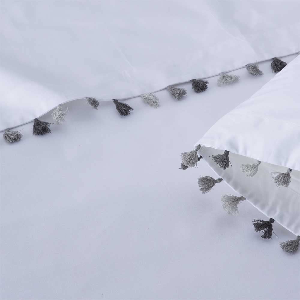 COTTON ARTean Juego sábanas Cama 180 Percal Algodón 200 Hilos EGA Blanco | Incluye 4 piezas: encimera, bajera ajustable, 2 fundas de almohada. Certificado OEKO-TEX