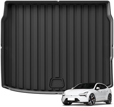 SMABEE Cargo Liner for 2024 2025 2026 Polestar 4, TPE All Weather Cargo Mat Trunk Mat...