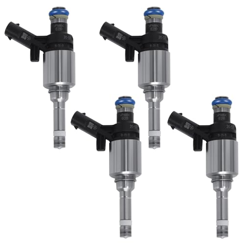 Fuel Injector Compatible for Audi 2008-2018 A3 A4 A5 A6 TT Q5 & Quattro, for VW Beetle CC Eos GTI, Jetta, Passat, for Tiguan 2008-2017, 2.0T, Replace 06H906036G