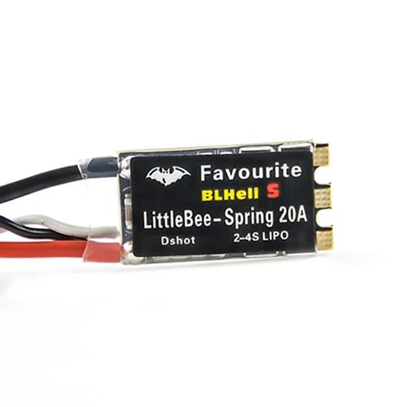 4 Pezzi ESC Brushless HGLRC BS30 30A 2-5S BLHeli DSHOT600 - Mini 26x14.5mm 2.2g