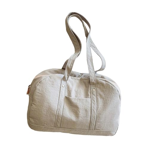 Image of Women Shoulder Bag Stylish Casual Soft Top Handle Handbag for Dating Holiday Gray