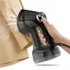 Vacuum Steamer for Clothes Handheld: 2500–3600Pa Adjustable Suction, No Leak & Stable Steam, Steaming & Ironing Portable Travel Garment Steamer, 400ml Tank, 4 Modes, 15s Heat-Up, 110-120V