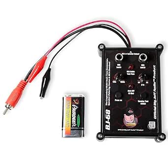 Handheld 9V Speaker Polarity Tester and Tone Generator/RCA Tester