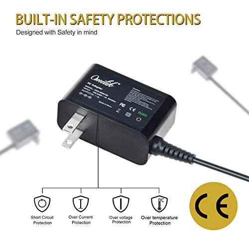 Omilik 6FT Cable 6V AC Adapter for Ingenuity Inlighten Cradling Swing Wall Charger Power Supply Cord