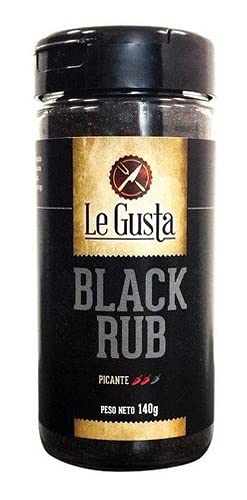 Tempero Black Rub 140 G - Le Gusta