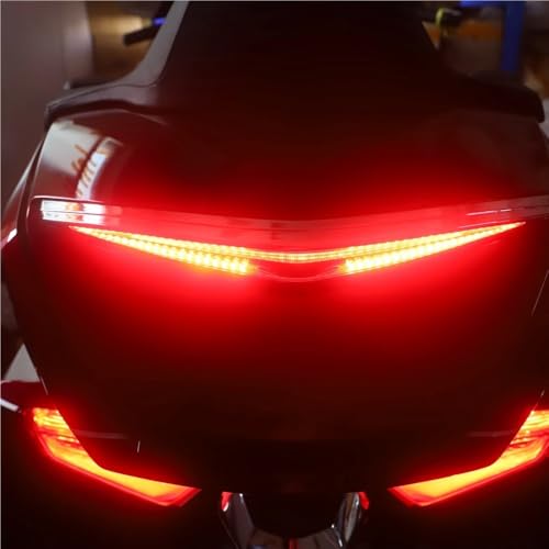 Luz de freno trasera con intermitentes para alerón de Goldwing 1800 3
