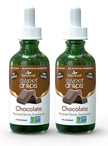 SweetLeaf Sweet Drops Liquid Stevia Sweetener, Chocolate (PACK OF 2)