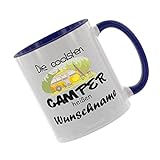 Für Links und Rechtshänder: Der Druck ist beidseitig auf der Tasse zu finden, wodurch diese Kaffeetasse für Links- sowie Rechtshänder geeignet ist.