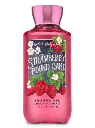 Bath and Body Works - Strawberry Pound Cake - Daily Trio - Shower Gel, Fine Fragrance Mist & Super Smooth Body Lotion- New 2020 - Image 2