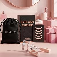 Eyelash Curler, Stainless Steel Lash Curler with 5 Silicone Replacement Pad — image 7