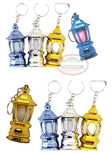 40pcs Mini Flashlights Keychain LED Pocket Ramadan Lantern Keychain Keyring Mini Flashlights Eid Party Favor Gift for Camping Travel - Image 4