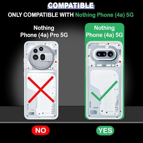 Image of Shockproof Case Compatible with Nothing Phone (4a) 5G | Full Camera Protection | TPU Flexible Back Cover for Nothing Phone (4a) 5G (Graphite Grey)