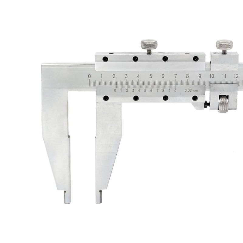 Micron France - Pied à coulisse Becs simples + Réglage fin - Capacité 500 mm, Longueur becs 90 mm