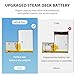 SiWiQU Battery Pack Replacement Compatible with Steam Deck Console, 42Wh High Capacity Internal Battery for Steam Deck Accessories, with Installation Tools Kit [7.7V 5313mAh*2+1400mAh*2 ]
