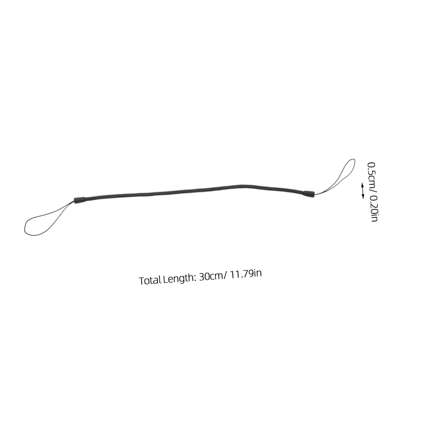 GRIRIW Elastic Stylus Lanyard Coiled Pen Strap Touch Pen Tether for Touchscreen Anti-Loss Rope