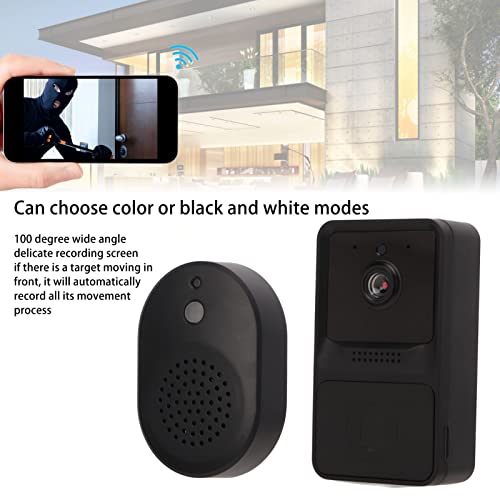 Digital Door Viewer, Smart Doorbell Camera 480P 800mah Rechargeable Security Camera Doorbell - Image 3