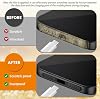 Malla metálica antipolvo para altavoz de teléfono móvil para iPhone 17 Pro Max, tapón antipolvo para puerto de carga, set de herramientas de cepillo de limpieza (negro) 4