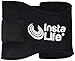 Price comparison product image Insta Life Back and Sciatic Pain Acupressure Calf Wrap - Black