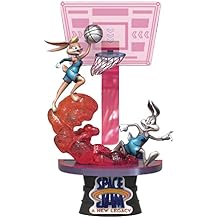 Beast Kingdom Space Jam A New Legacy Lola Bunny and Bugs Bunny DS-072 D-Stage Statue,Multicolor,6 inches