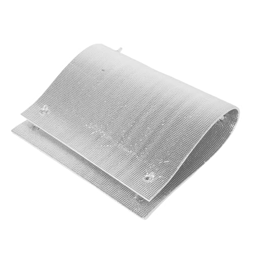 Homoyoyo Reflective Sun Protection Film for Windows Aluminum Foil Heat Shield Radiant Barrier Window Cover