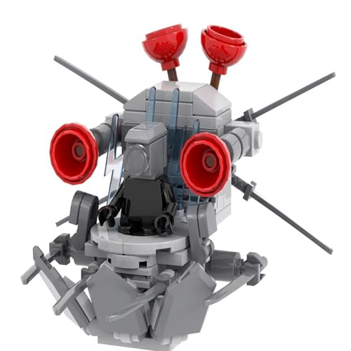 LCTM Skibidi Inodoro Titán Bloques de construcción Juguete Cámaramano Orador Reloj TV Hombre Monitor Figura de acción Modelo Juego de Terror Multiverso Actualizado Adultos Niños Fans Animación B