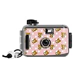35mm Reloadable Waterproof Film Camera for Snorkeling, Manual Exposure, Without Film (Bear)