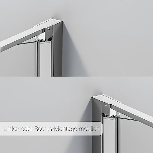 Bernstein Duschkabine EX416-2 90×90 cm aus 6 mm ESG Glas