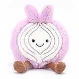 TLEYANKELE Onion Stuffed Vegetables, 5.51 inches Tall, a Lively and Adorable Onion Vegetable Plush Toy That is Perfect for Companionship or Gift-Giving - a Classic Children's Gift.