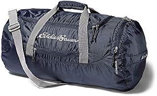 Eddie Bauer Unisex-Adult Stowaway Packable 45L Duffel, Navy Regular ONE SIZE