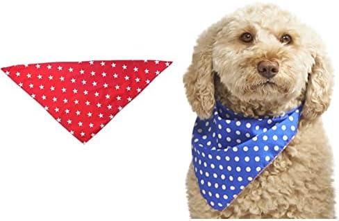 Pet Pooch Boutique Star Bandana for Dog, Small/Medium, Red