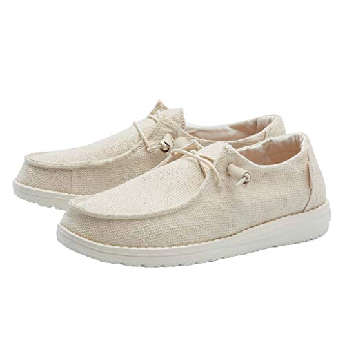 Image of Hey Dude Women's Wendy Lace-Up Loafers Comfortable & Lightweight Ladies Shoes Multiple Sizes & Colors