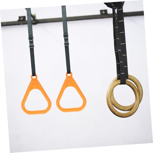 Anillas triangulares para gimnasia y ejercicio, 2 piezas miniatura 6