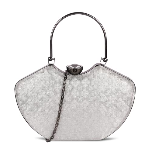 Image of Mochi Women's Fashionable Faux Leather Party Clutch