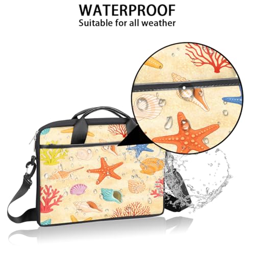 Bolso para portátil tema playa cartoon 15 pulgadas miniatura 3