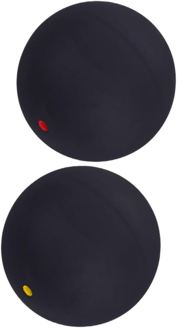 Squash Ball 2pcs Single Dot Rubber Training Ball for Practice