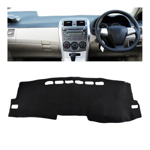 Tapis de tableau de bord antidérapant pour Toyota Corolla Axio 2007-2011