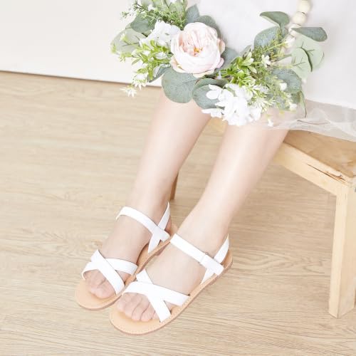 Image of ESTINE Girls Sandal Dress Shoe for Toddler /Little Kid Party School Shoe