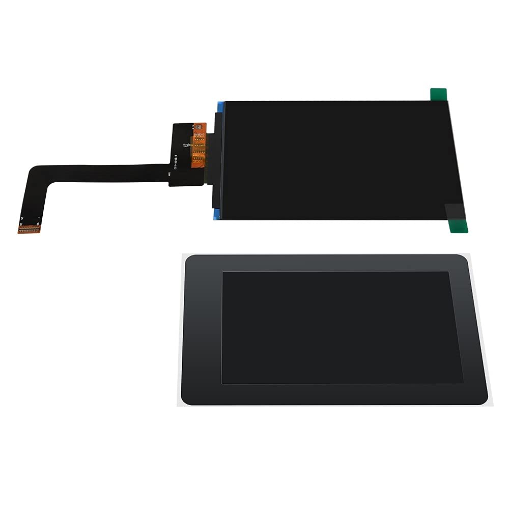 parti della stampante Serbatoio della vasca in resina UV, schermo LCD monocromatico 2K, scheda madre, pellicola FEP per parti di riparazione di parti di stampanti 3D (colore: (2 pezzi) serbatoio IVA)
