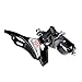 Gazechimp Accesorios de Bicicleta Derailleur Delantero de Bici Acero Tirón Superior o Inferior - Negro-2