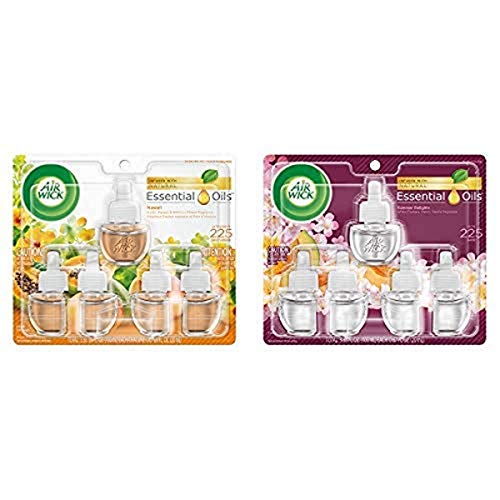 Air Wick Plug in Scented Oil 5 Refills, Hawaii, 5x0.67oz, Essential Oils, Air Freshener - image 1