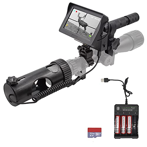DIY 720p Night Vision Rifle Scope with IR Flashlight