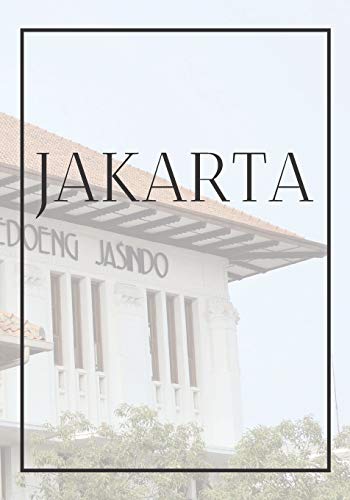 Jakarta: A decorative book for coffee tables, bookshelves, bedrooms and interior design styling: Stack International city books to add decor to any ... own home or as a modern home decoration gift.